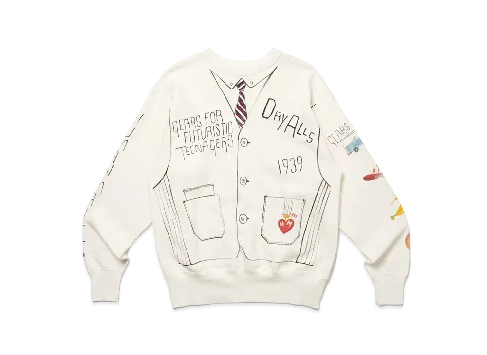 HUMAN MADE Graphic Sweatshirt "White"