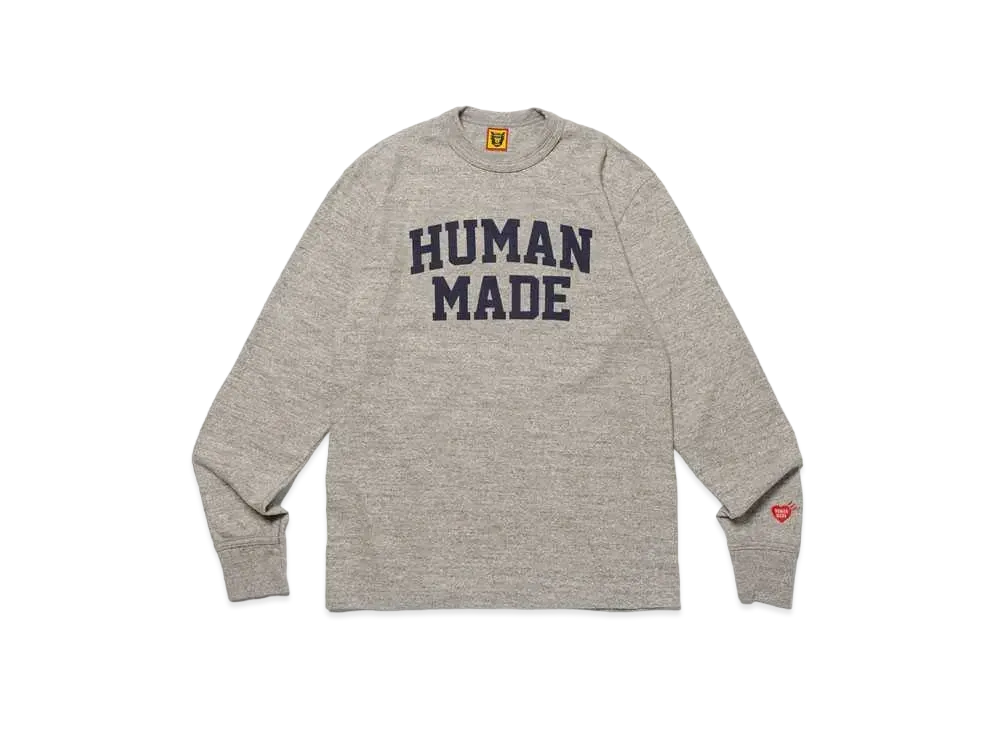 HUMAN MADE Graphic L/S T-Shirt #7 "Gray"