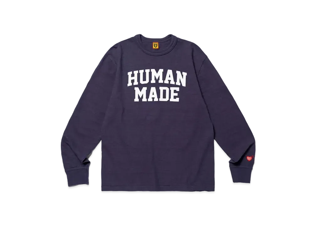 HUMAN MADE Graphic L/S T-Shirt #7 "Navy"