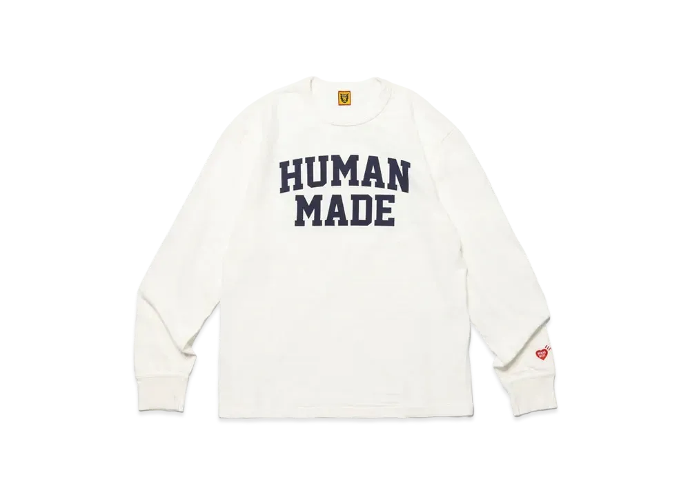 HUMAN MADE Graphic L/S T-Shirt #7 "White"