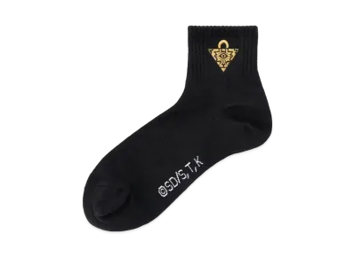 GU Ankle Socks Yu-Gi-Oh ! "Black"