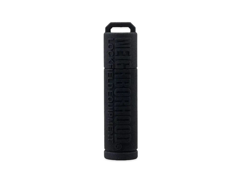 NEIGHBORHOOD x LOCKFIELD EQUIPMENT Lip Balm Cover "Black"