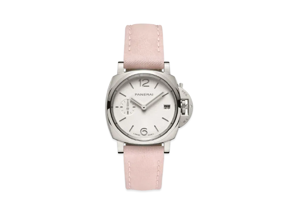 パネライ × プラダ ルミノール ドゥエ プラダ リナイロン 38mm "アラバストロ"