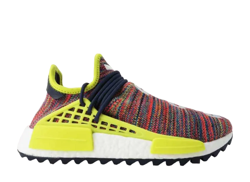 ファレル・ウィリアムス × アディダス オリジナルス ヒューマン レース NMD トレイル "マルチカラー"