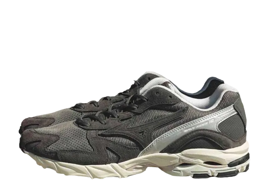 ミズノ ウェーブ ライダー10 プレミアム "スチールグレー"