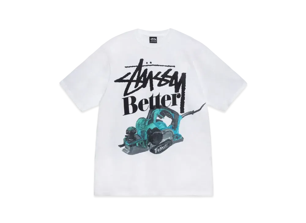 Stussy & Better Gift Shop Built Better Tee "White"