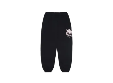9090 King Logo Sweat Pants"Rich Black"