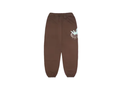 9090 King Logo Sweat Pants"Pigment Brown"