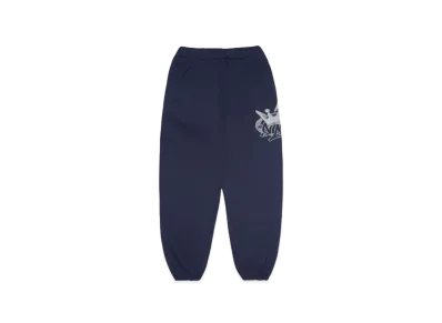 9090 King Logo Sweat Pants"Navy"
