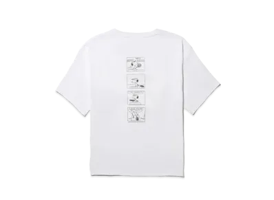 Reebok x PEANUTS Vintage Print T-Shirt "White"