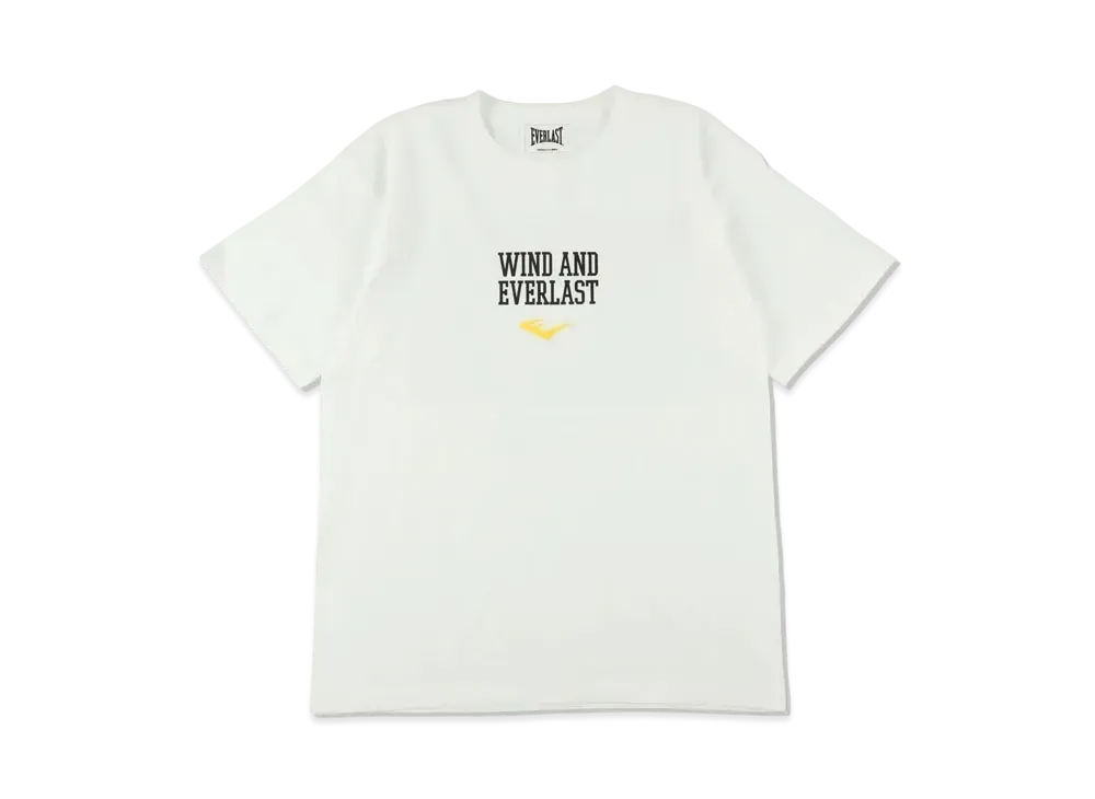 WIND AND SEA x Haru ni chiru x EVERLAST (RING) S/S Tee "White"