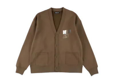 WIND AND SEA Sea Alive Logo Sweat Cardigan "Brown"