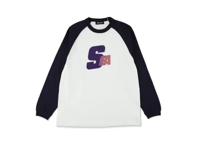 WIND AND SEA Sea Alive Raglan L/S Tee "Navy"
