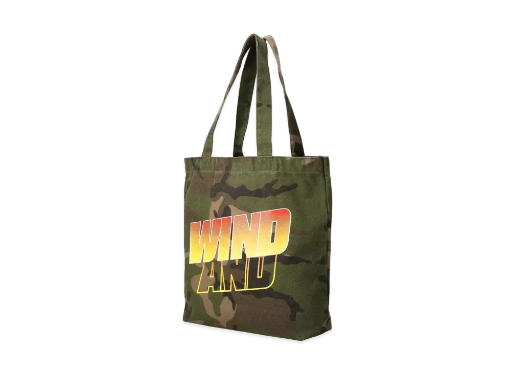 WIND AND SEA Sea Alive Canvas Tote Bag "Camo"