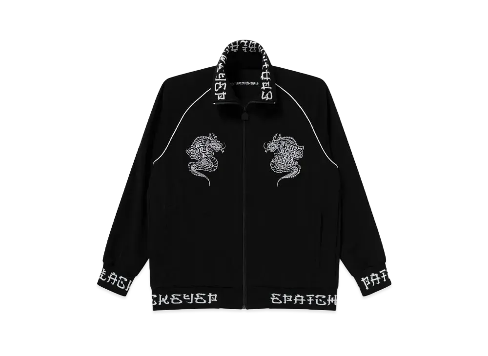 Blackeyepatch Dragon Jersey Track Jacket "Black"