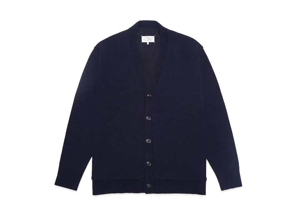 Maison Margiela KNIT CARDIGAN "NAVY"