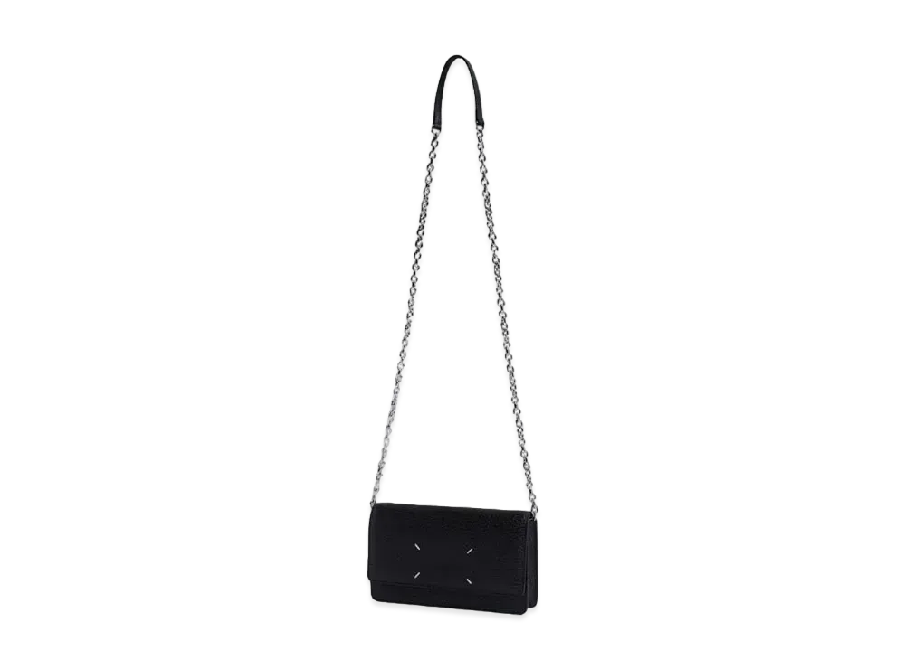 Maison Margiela WALLET ON CHAIN MEDIUM "BLACK"