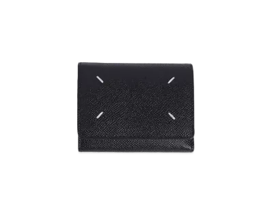 Maison Margiela ZIP COMPACT TRI FOLD "BLACK"