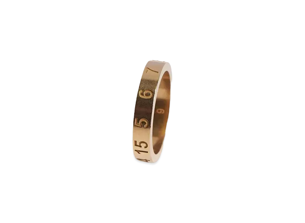 Maison Margiela NUMERICAL RING 1 "YELLOW"