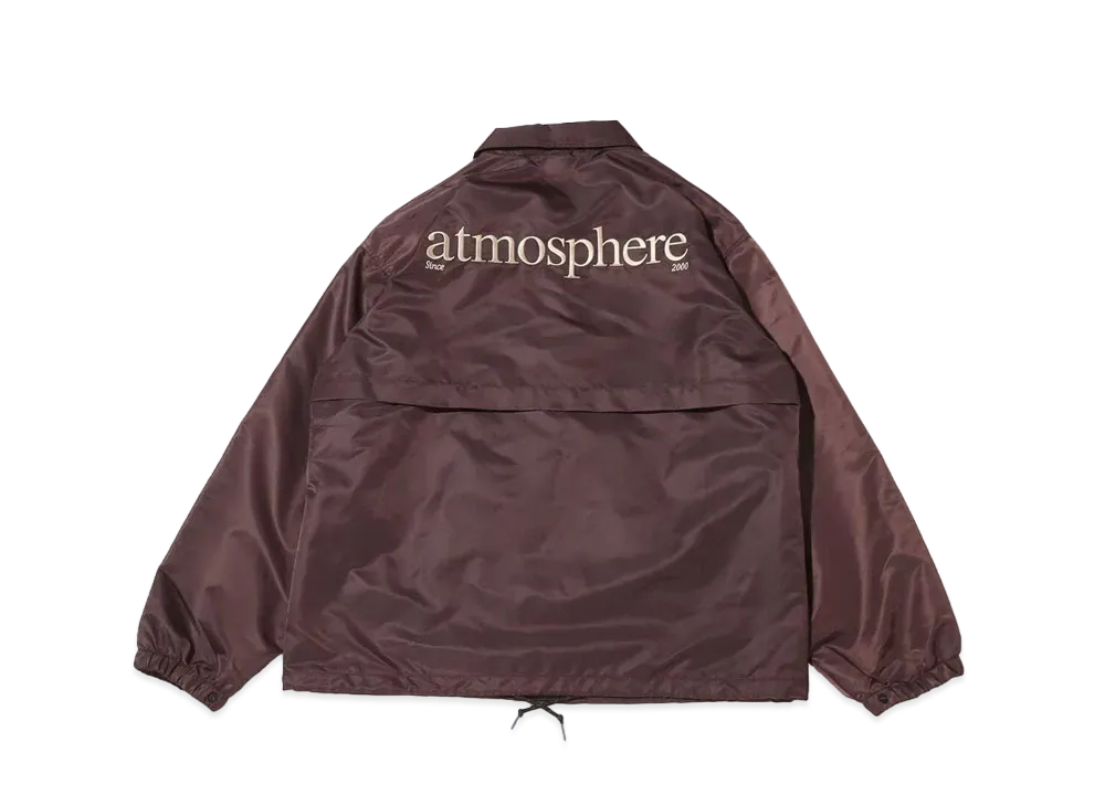 atmos Coach Jacket "Brown"