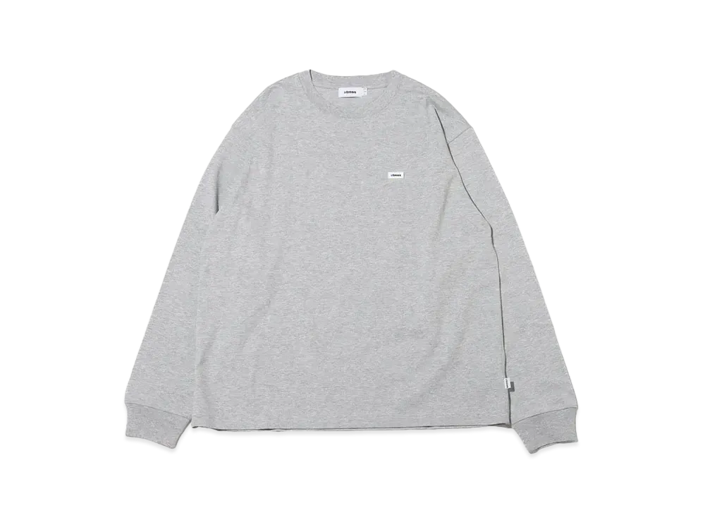 atmos Patch Logo LS T-Shirts "Grey"