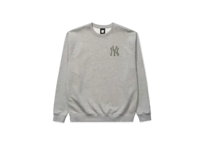 UNDEFEATED x NEW ERA NY YANKEES Crewneck "Gray"