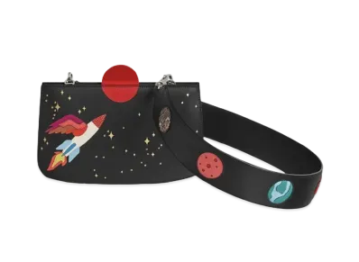 Hermes Space Malice Bag "Noir/Multi Color"