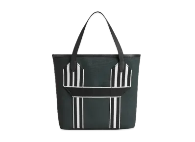 Hermes Pursangle Tote Bag "Vert Rousseau/Noir/Blanc"