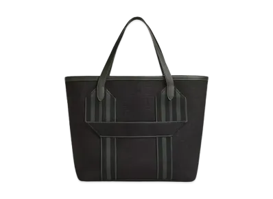 Hermes Pursangle Tote Bag "Noir/Vert Fonce"
