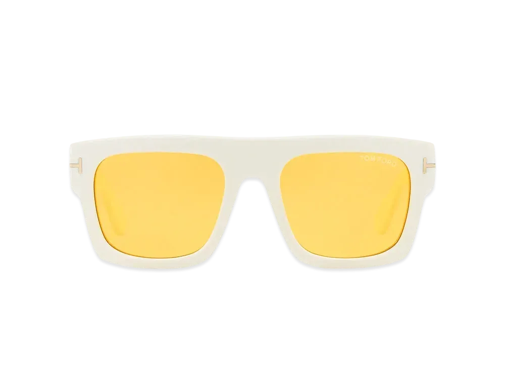 TOM FORD Fausto Sunglasses "Ivory"