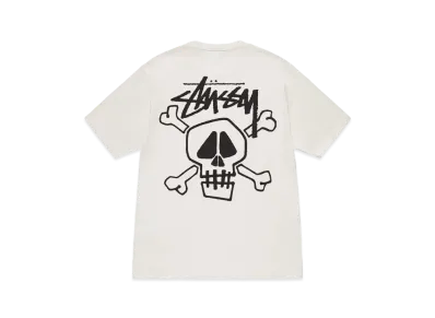 Stussy Skull & Bones Tee Pigment Dyed "Natural"