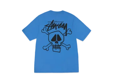 Stussy Skull & Bones Tee Pigment Dyed "Blue"
