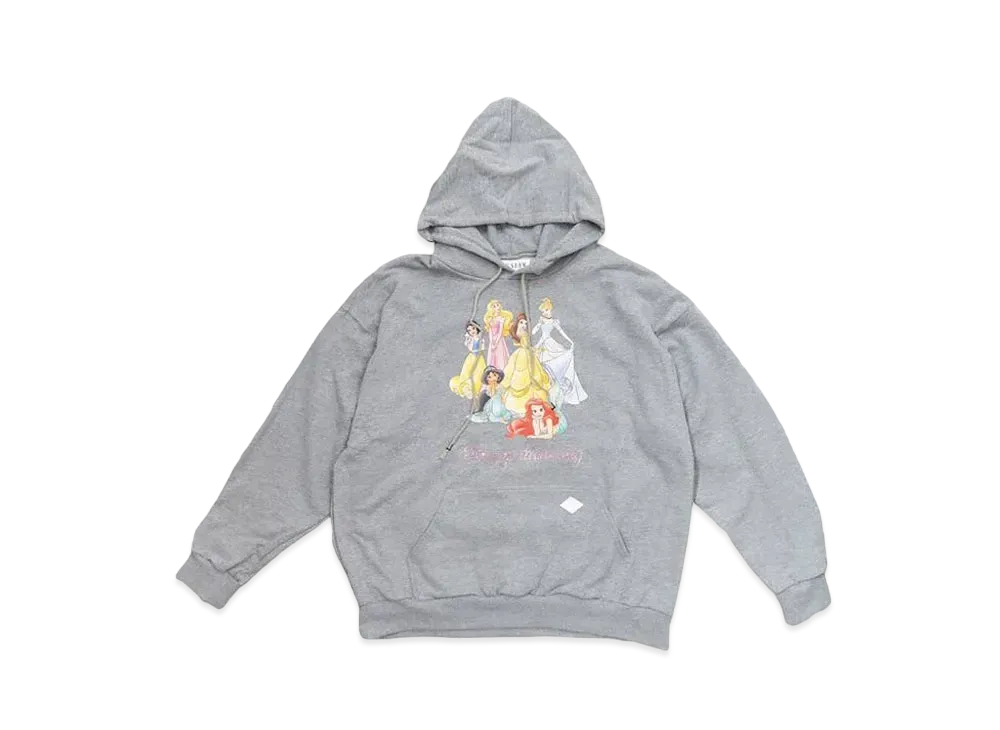 el conductorH STONE DECORATED HOODED SWEATER 'PRINCESS "GRAY"