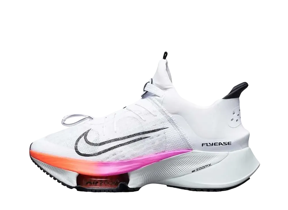 ナイキ ウィメンズ エアズーム テンポ ネクスト% フライイーズ "ホワイト/フラッシュクリムゾン"