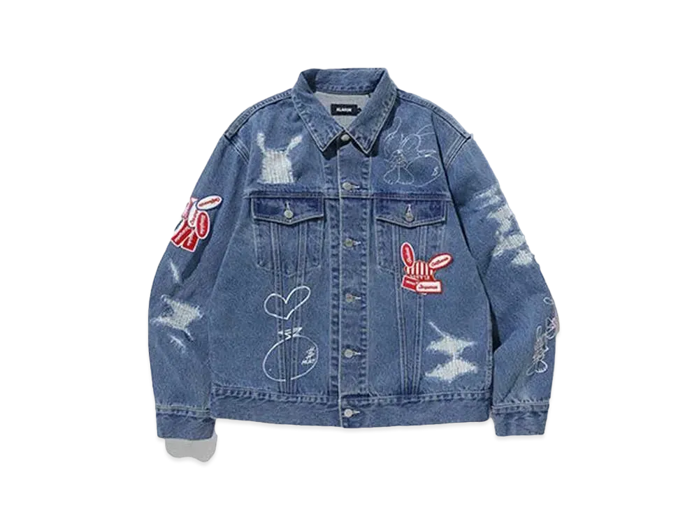 XLARGE x SKOLOCT Denim Jacket "Indigo"