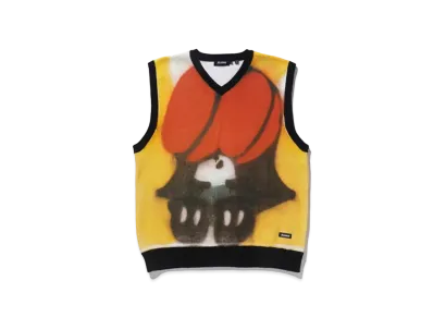 XLARGE x SKOLOCT Knit Vest "Black"