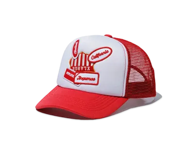 XLARGE x SKOLOCT Snapback Cap "Red "