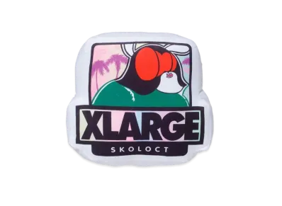 XLARGE x SKOLOCT Box OG Cushion "White"