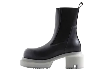 Rick Owens Beatle Bogun "Black/Clear"