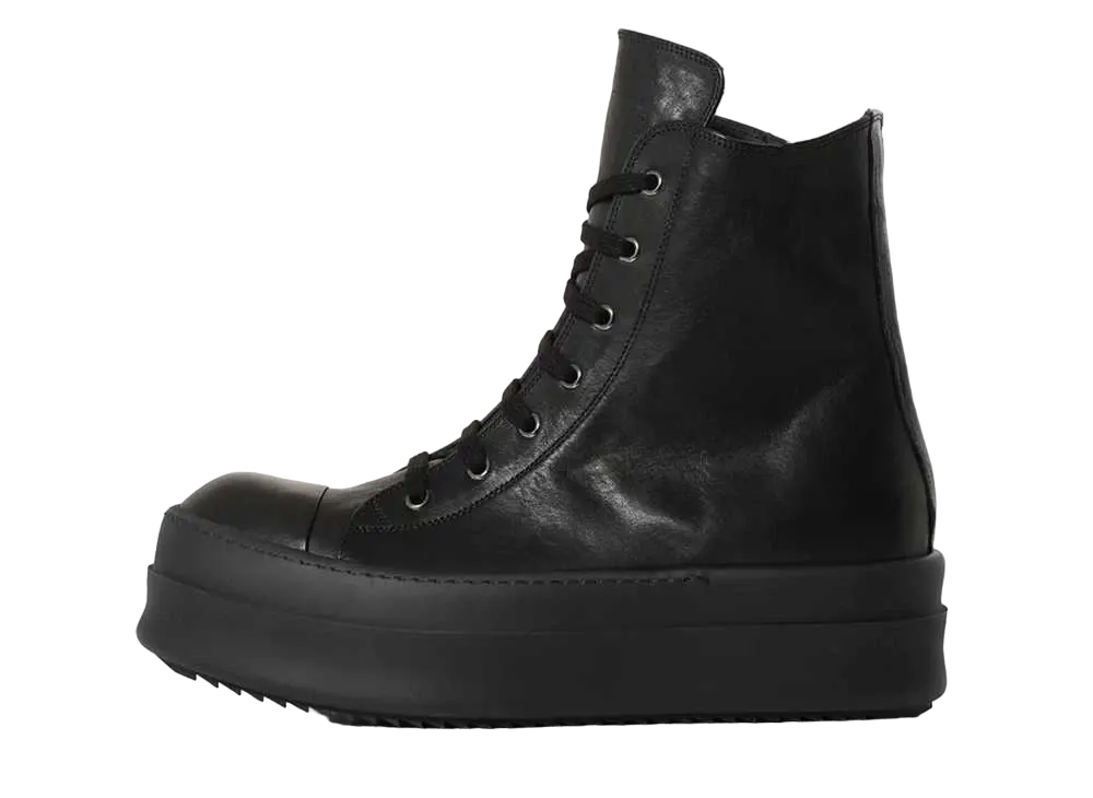 Rick Owens Mega Bumper Sneakers "Black"