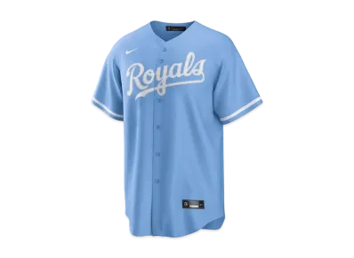 MLB x Nike Player Replica Uniforms Royals Greinke "Light Blue"