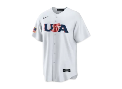 MLB x Nike Replica Uniform 23 USA WHT 3 Mookie Betts "White"