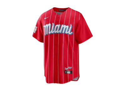 MLB x Nike Marlins City Connect Replica Uniform "Red"