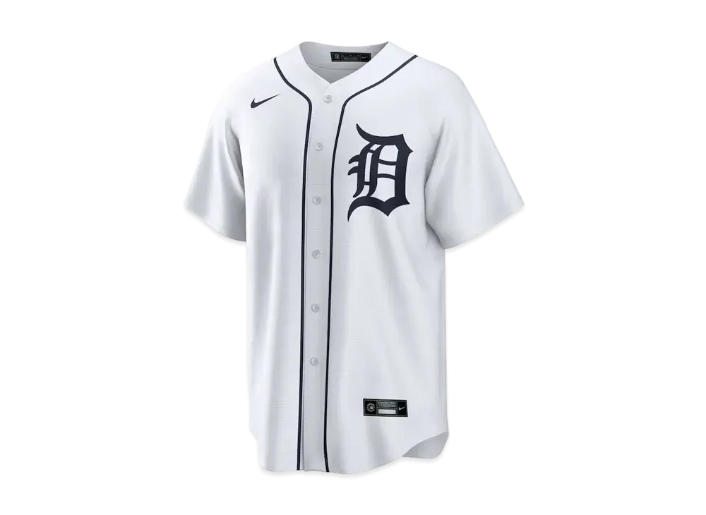 MLB x Nike Player Replica Uniform Tigers Baez "White"