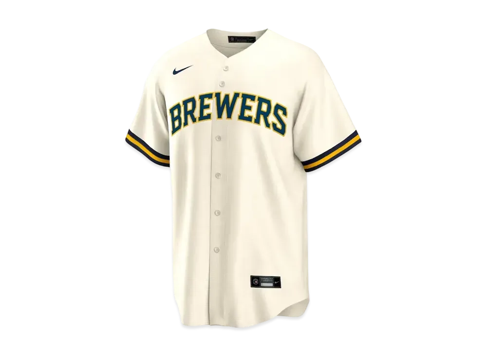 MLB x Nike Brewers Replica Uniform "Beige"