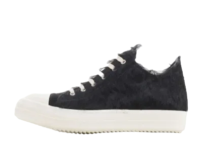 Rick Owens Low Sneaks "Black/Milk