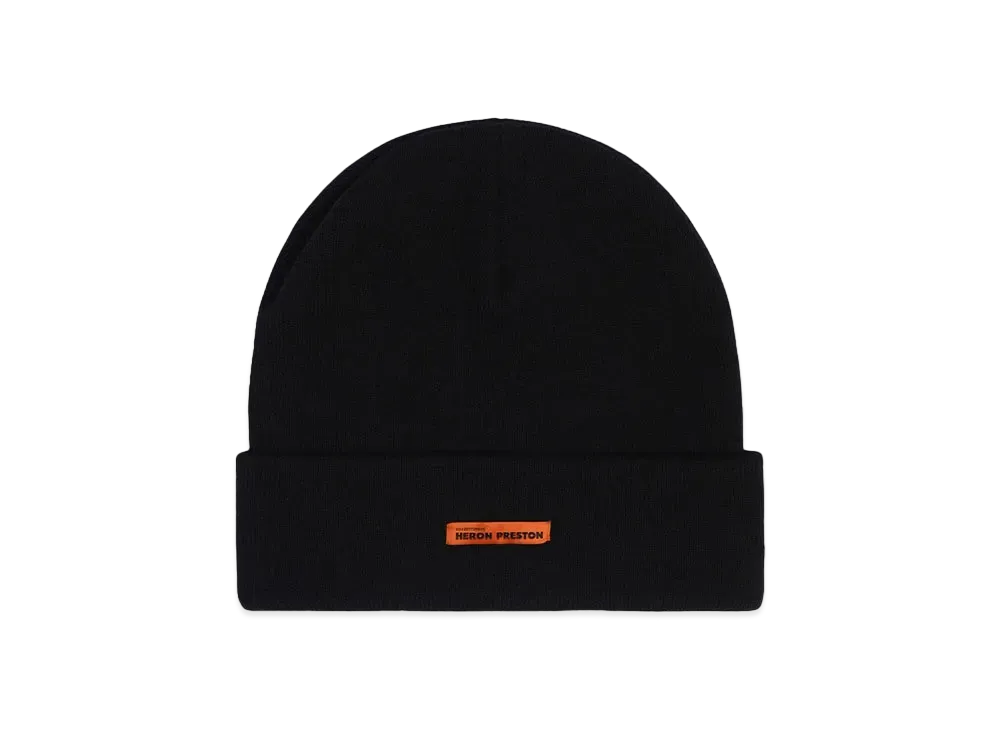 HERON PRESTON CLASSIC BEANIE "BLACK NO COLOR"
