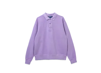 BoTT Pigment Dye Sweat Polo "Purple"