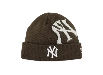 NEW ERA x THE CAP Skyscraper Knit New York Yankees "BRWN/WHI"