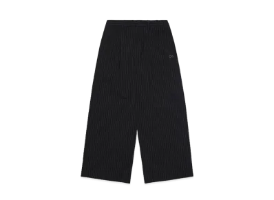 9090 N Logo Stripe Slacks Pants "Black"